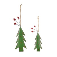 Set 2 alberi metallo